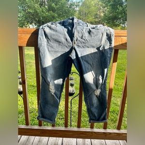 Jessica Simpson Plus Size Jeans Distressed Size 20